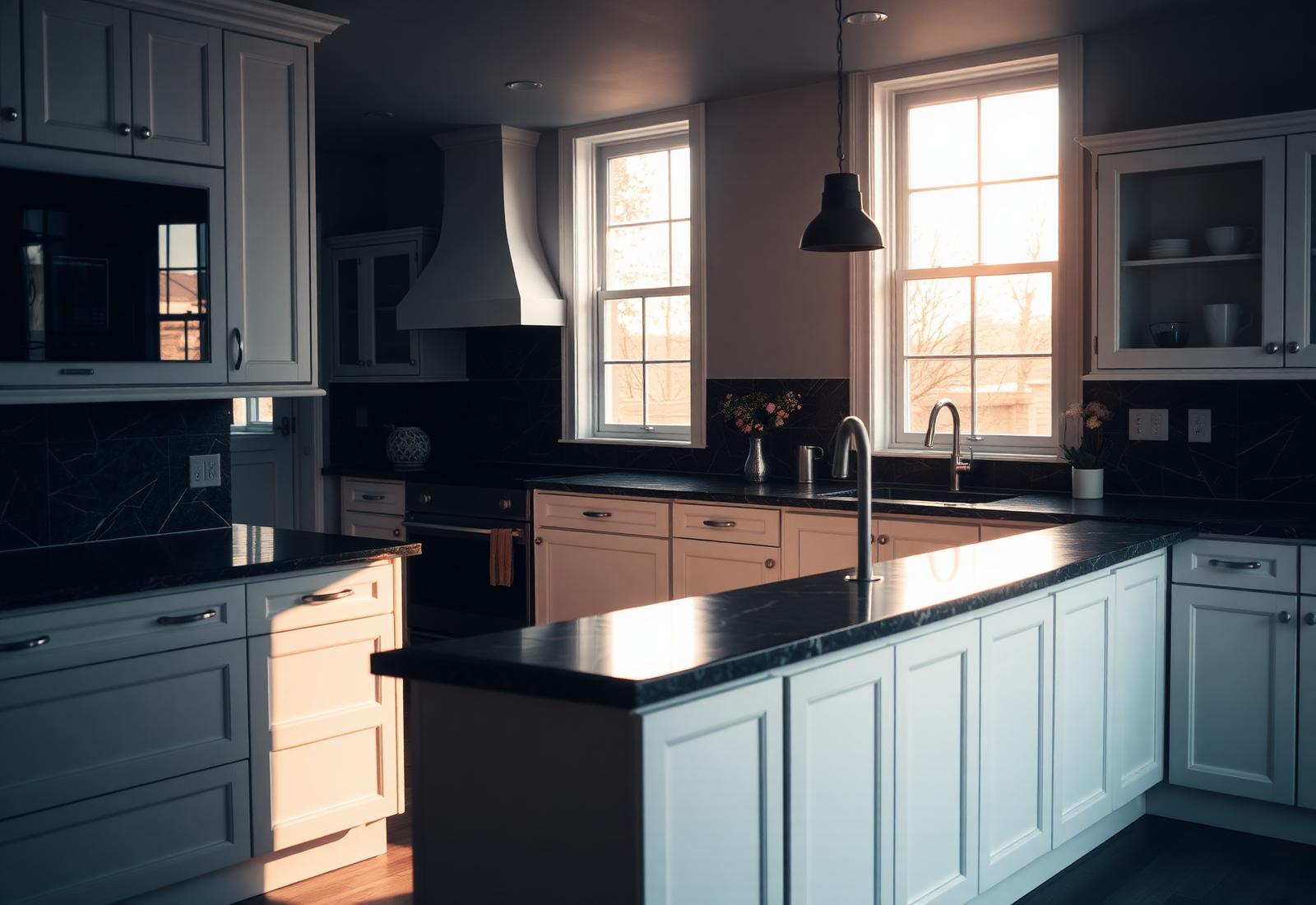 Renovated kitchen by O.T General Construction